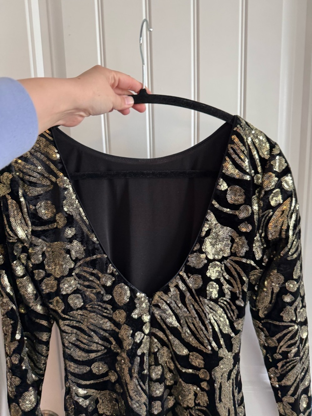 Dress the Population Lola sequin mini dress, size M - Picture 6 of 9